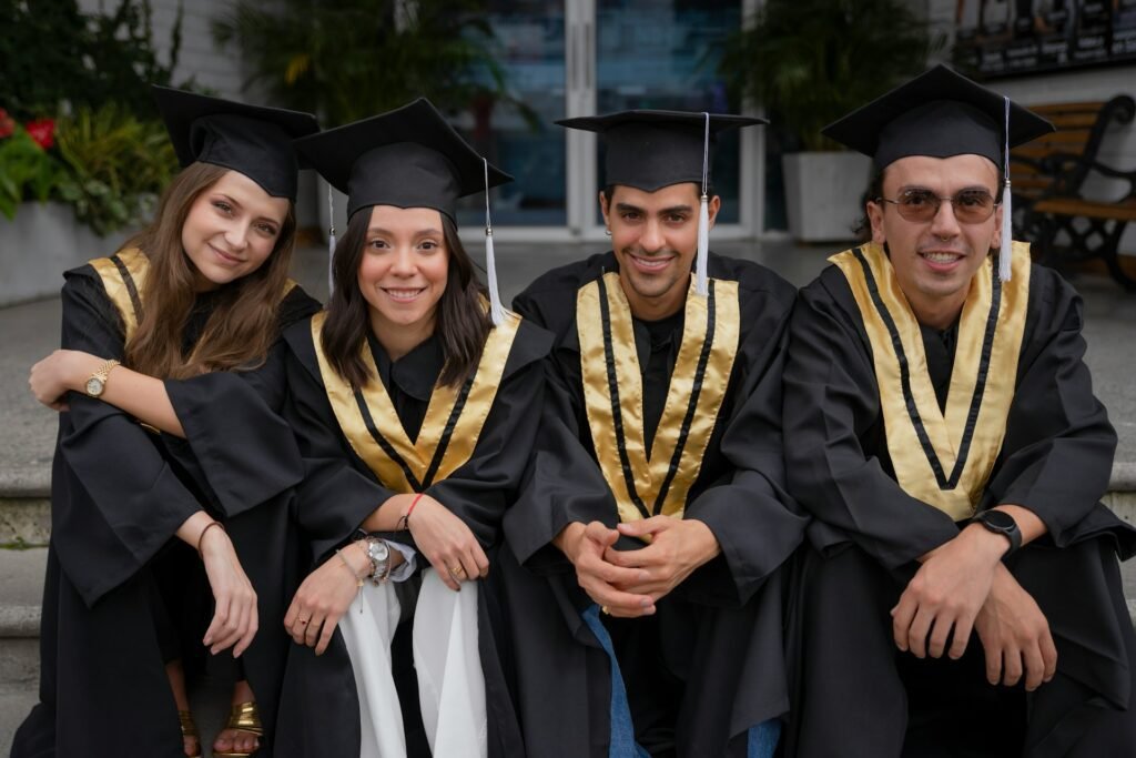 Positive News Teens in cap and gown