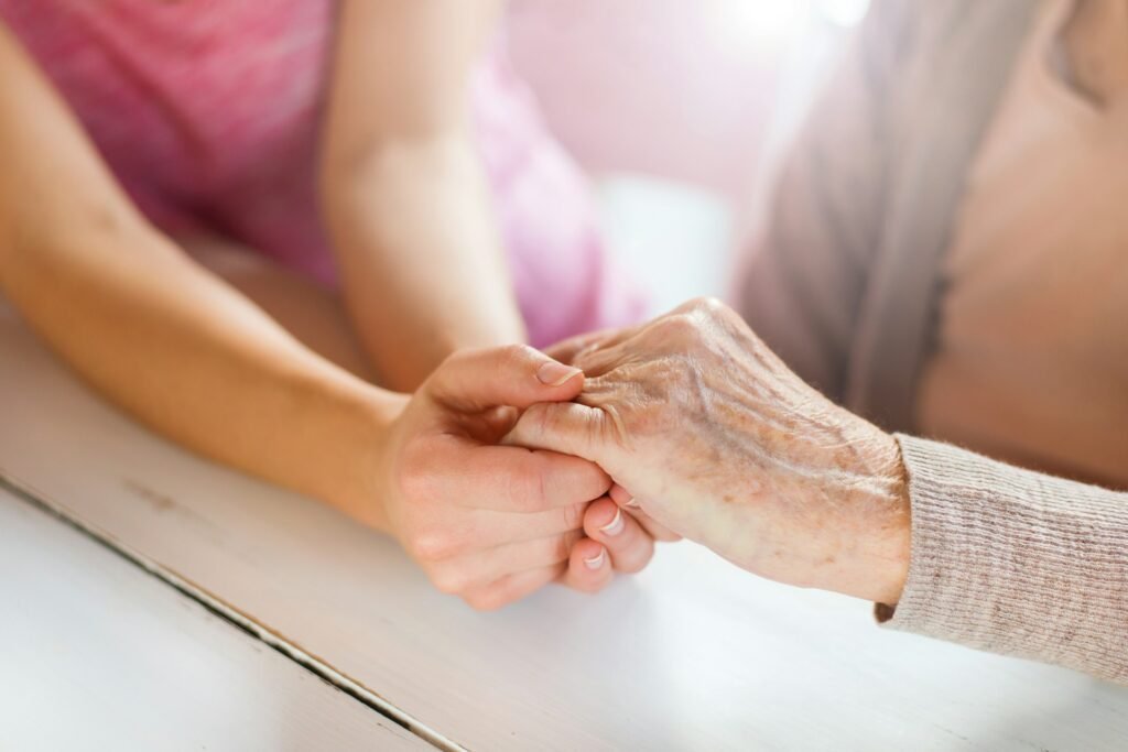 Human Resilience-Holding Hands